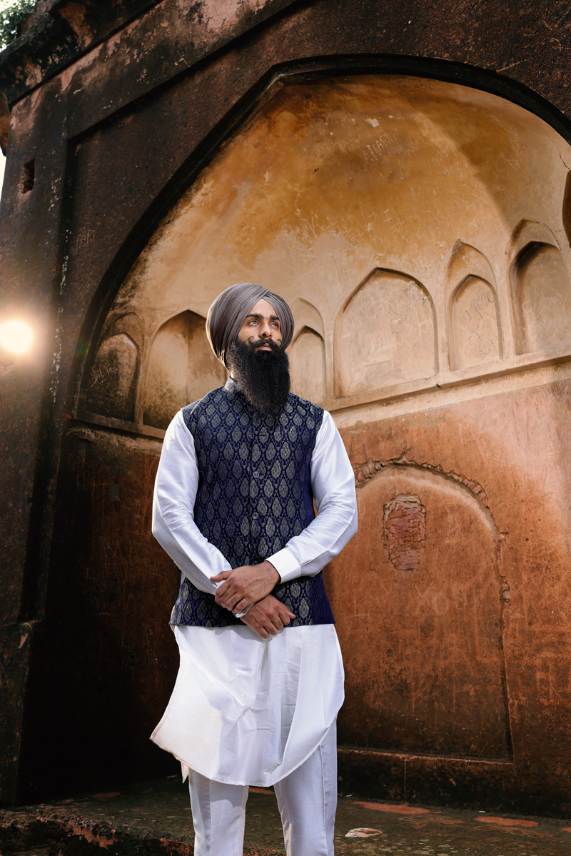 Brown Coat Diljit In Coat Pant Brown Kurta Black Kurta Pajama